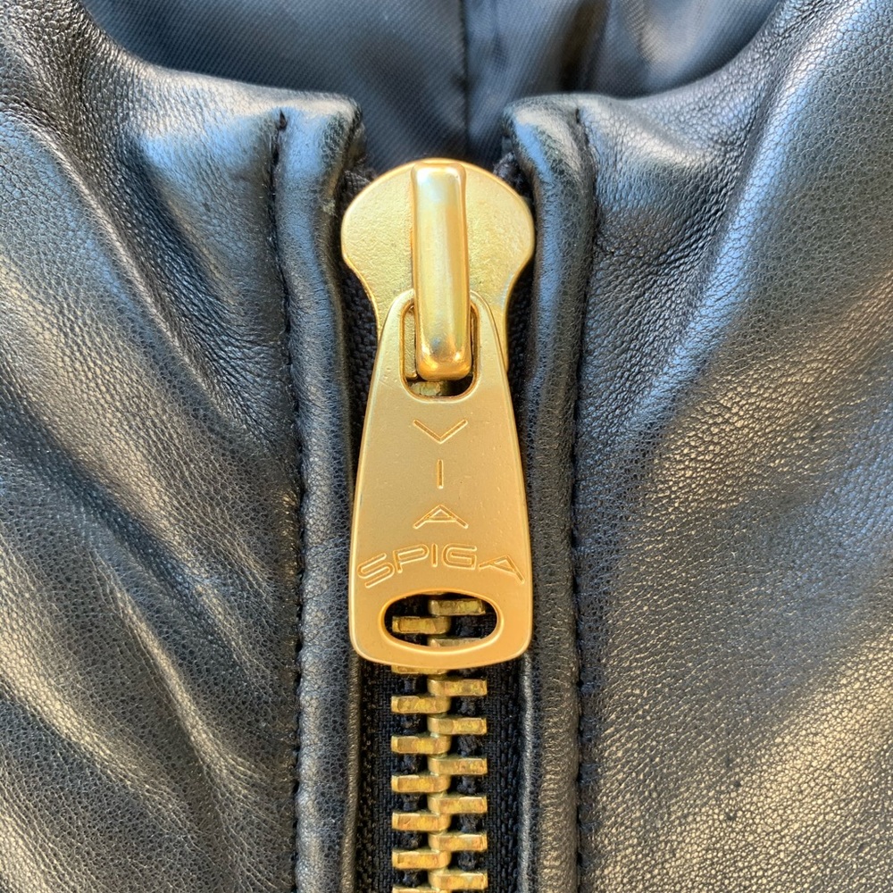 Via Spiga vintage genuine lamb leather jacket - Picture 7 of 16